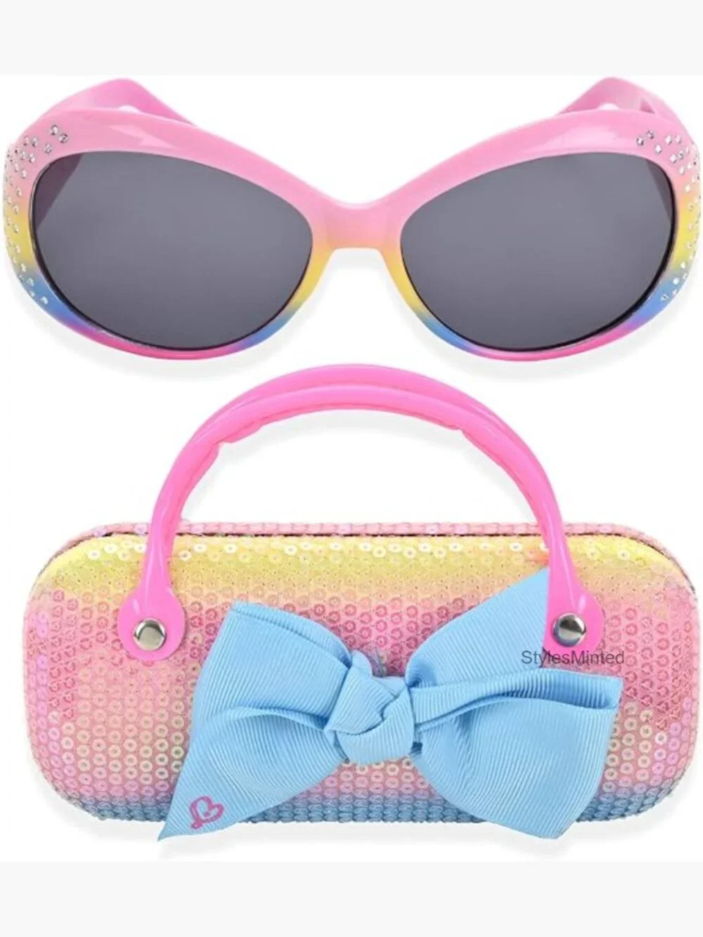 Kids Sunglasses with Matching Case and UV Protection